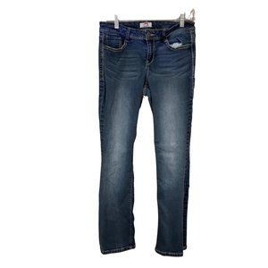 lei Sophia Flare Blue Jeans Women's Juniors 9
